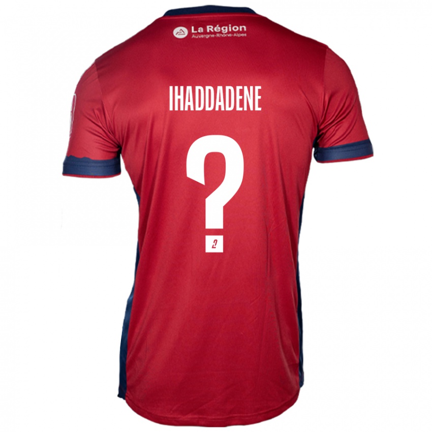 Criança Camisola Ilan Ihaddadene #0 Ligeiro Bordeaux Principal 2024/25 Camisa