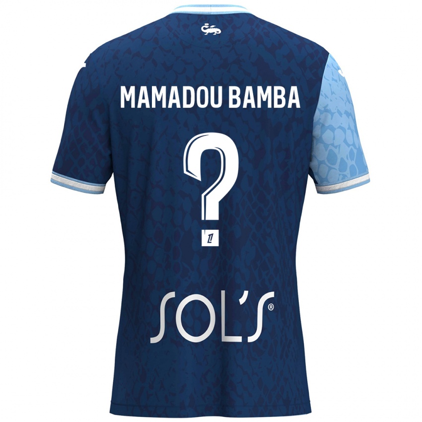 Criança Camisola Ben Mamadou Bamba #0 Azul Céu Azul Escuro Principal 2024/25 Camisa