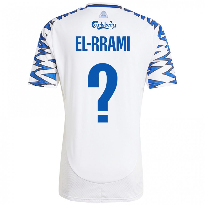 Criança Camisola Jamil El-Rrami #0 Céu Branco Azul Principal 2024/25 Camisa