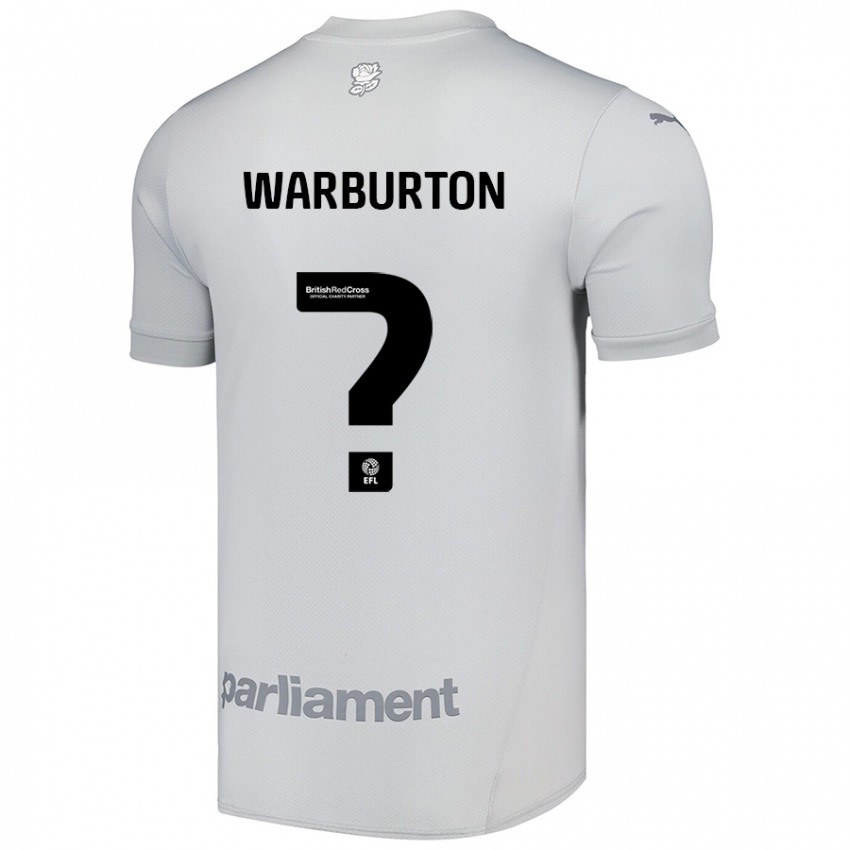 Criança Camisola Owen Warburton #0 Cinza Prateado Alternativa 2024/25 Camisa