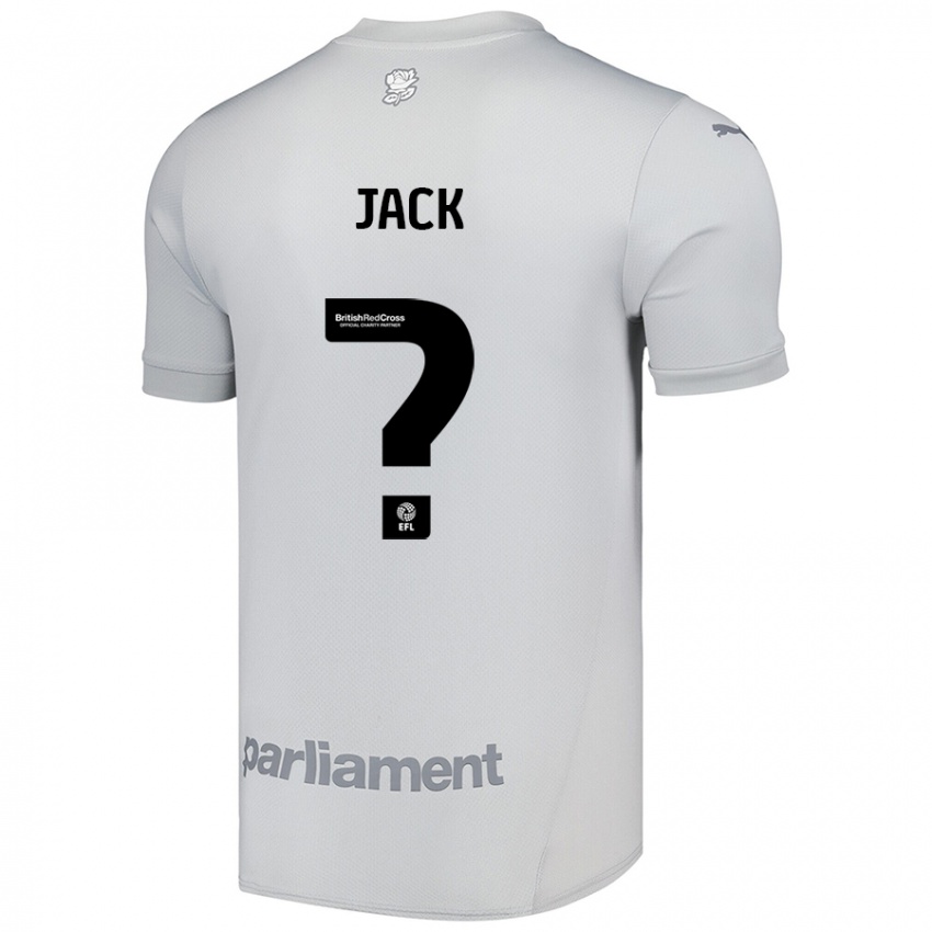 Criança Camisola Jack Woodcock #0 Cinza Prateado Alternativa 2024/25 Camisa