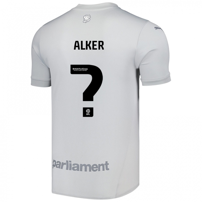 Criança Camisola Luke Alker #0 Cinza Prateado Alternativa 2024/25 Camisa