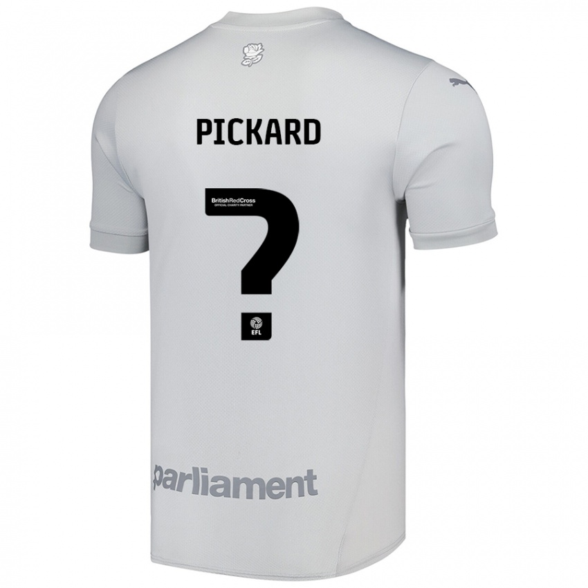 Criança Camisola Hayden Pickard #0 Cinza Prateado Alternativa 2024/25 Camisa