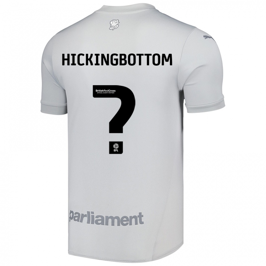 Criança Camisola Charlie Hickingbottom #0 Cinza Prateado Alternativa 2024/25 Camisa