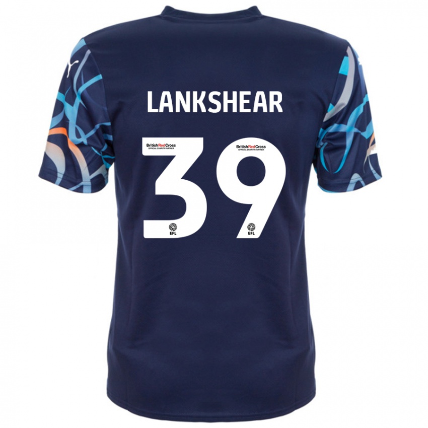 Criança Camisola Alex Lankshear #39 Azul Marinho Alternativa 2024/25 Camisa