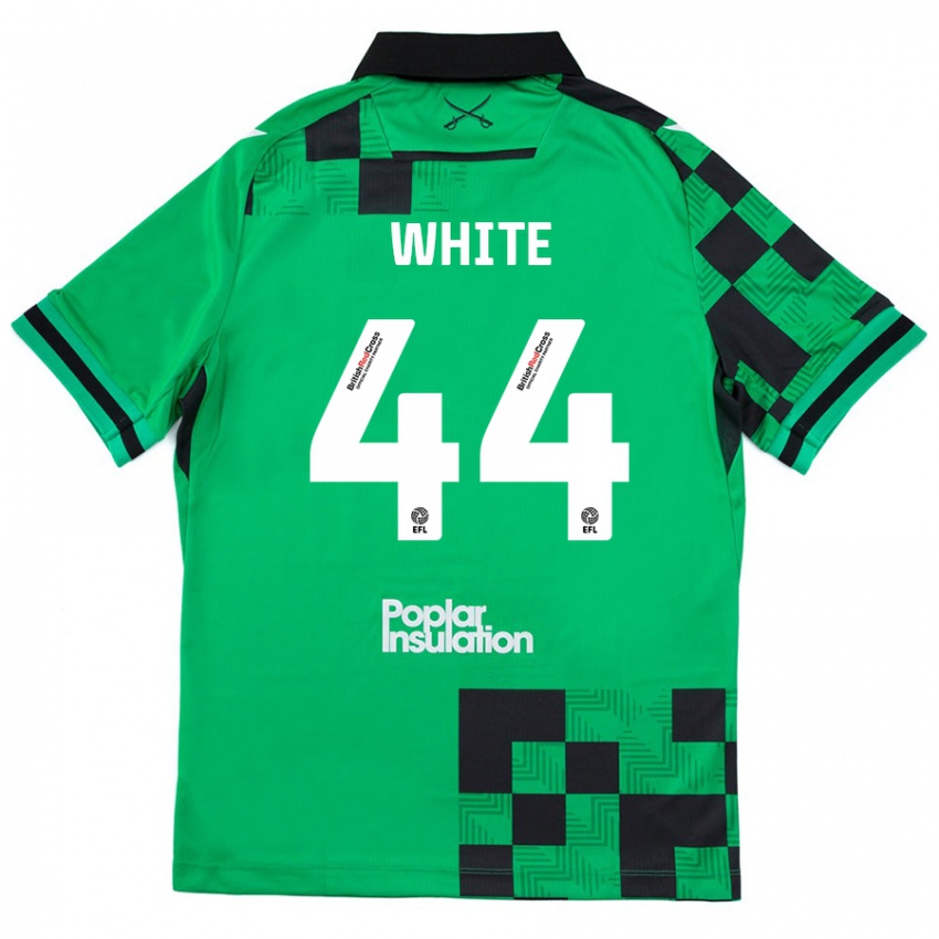 Criança Camisola Charlie White #44 Preto Verde Alternativa 2024/25 Camisa