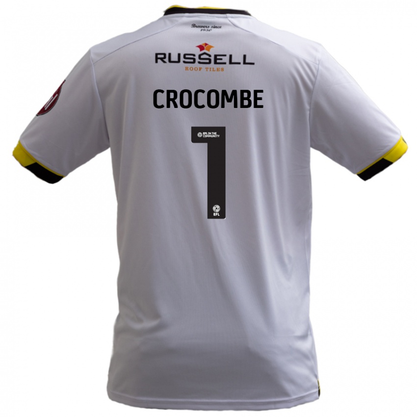 Criança Camisola Max Crocombe #1 Branco Alternativa 2024/25 Camisa