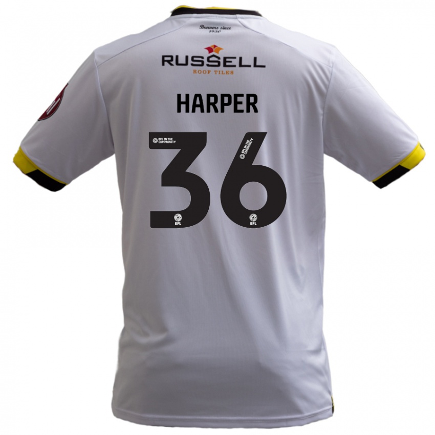 Criança Camisola Rekeem Harper #36 Branco Alternativa 2024/25 Camisa