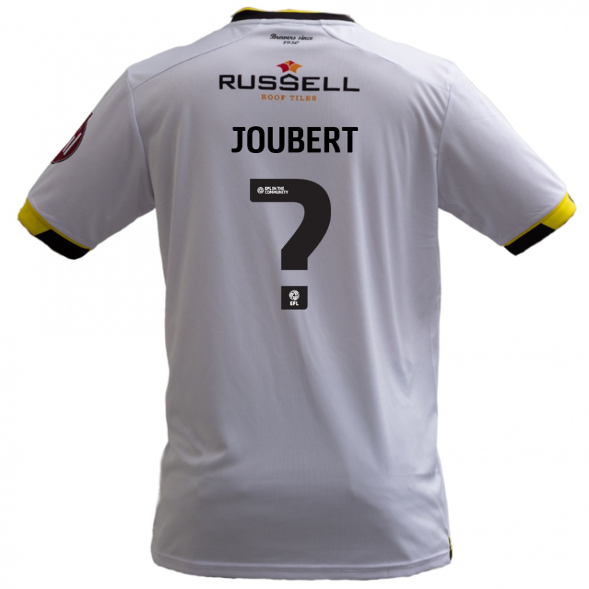 Criança Camisola Lucas Joubert #0 Branco Alternativa 2024/25 Camisa