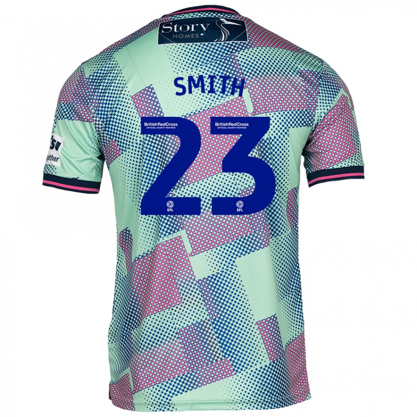 Criança Camisola Jude Smith #23 Verde Alternativa 2024/25 Camisa