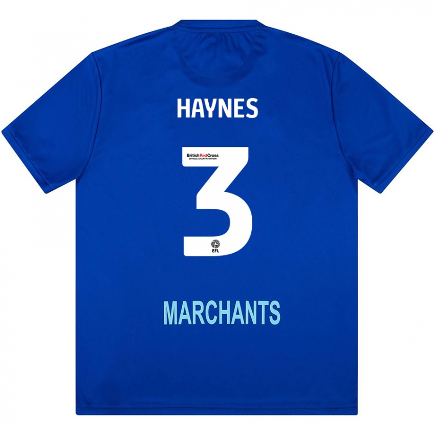 Criança Camisola Ryan Haynes #3 Verde Alternativa 2024/25 Camisa