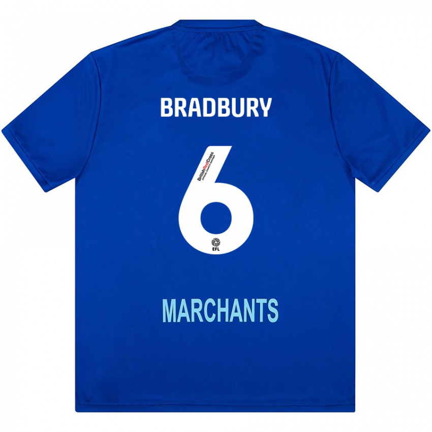 Criança Camisola Tom Bradbury #6 Verde Alternativa 2024/25 Camisa