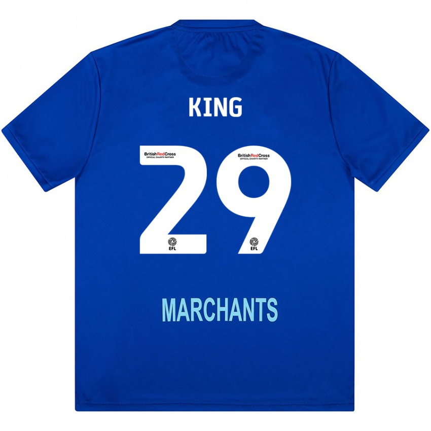 Criança Camisola Tom King #29 Verde Alternativa 2024/25 Camisa