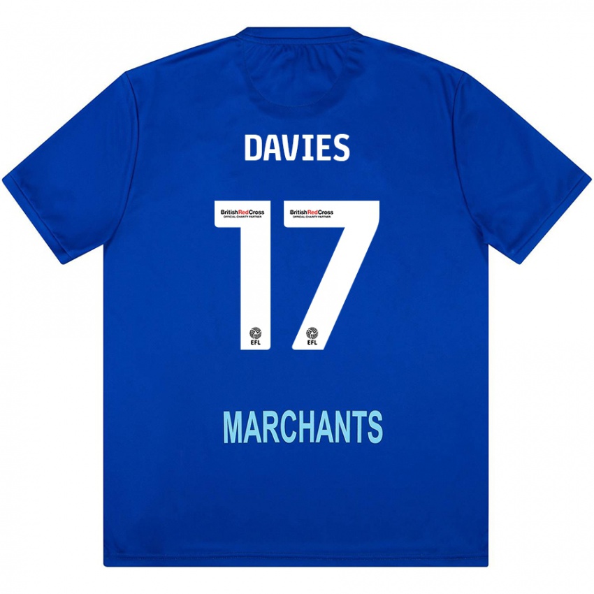 Criança Camisola Annabel Davies #17 Verde Alternativa 2024/25 Camisa