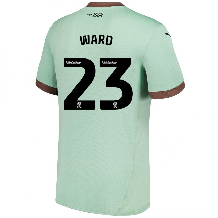 Criança Camisola Joe Ward #23 Verde Claro Alternativa 2024/25 Camisa