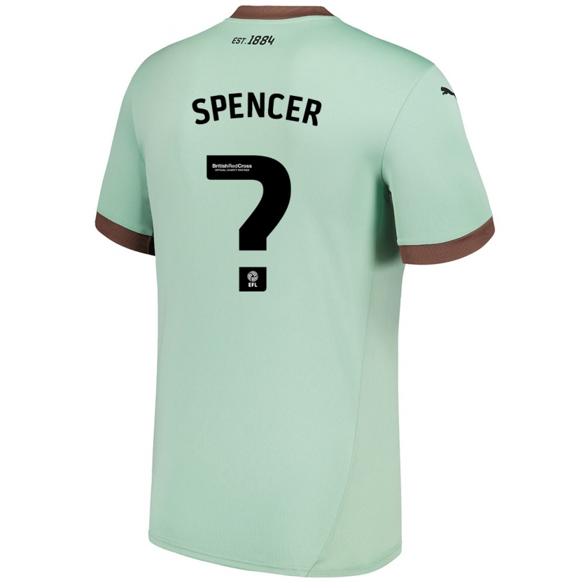 Criança Camisola Morten Spencer #0 Verde Claro Alternativa 2024/25 Camisa