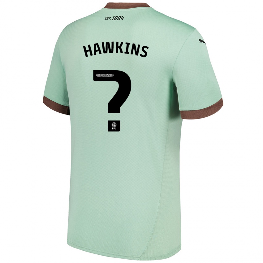 Criança Camisola Harry Hawkins #0 Verde Claro Alternativa 2024/25 Camisa