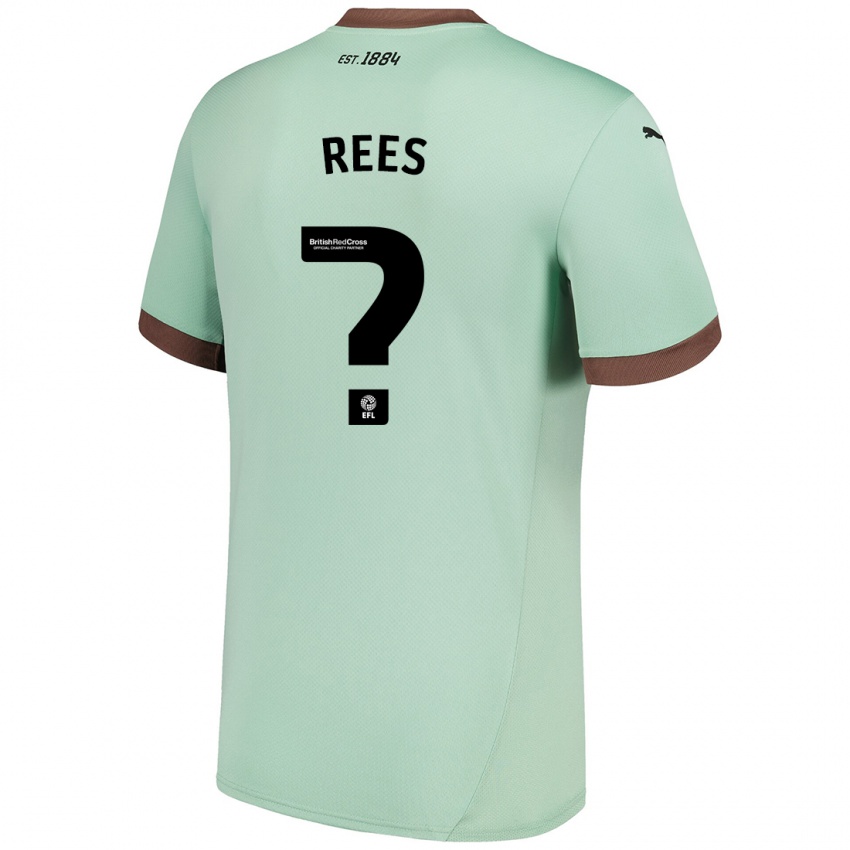 Criança Camisola Harvey Rees #0 Verde Claro Alternativa 2024/25 Camisa