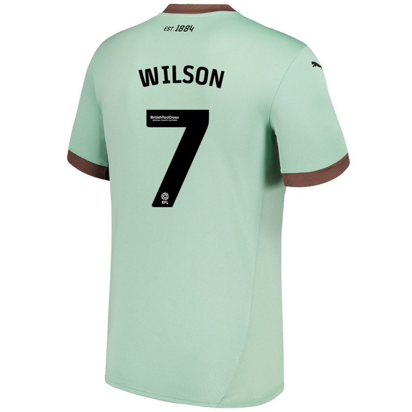 Criança Camisola Emelia Wilson #7 Verde Claro Alternativa 2024/25 Camisa