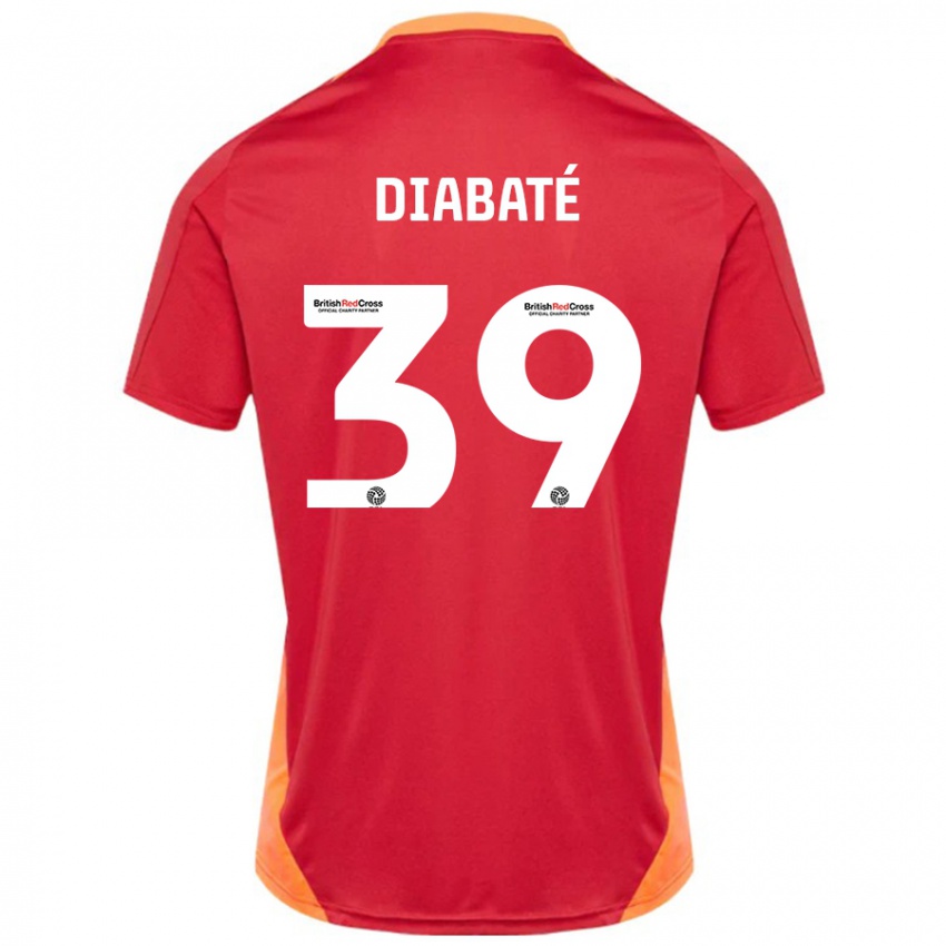 Criança Camisola Cheick Diabaté #39 Azul Desligado Branco Alternativa 2024/25 Camisa