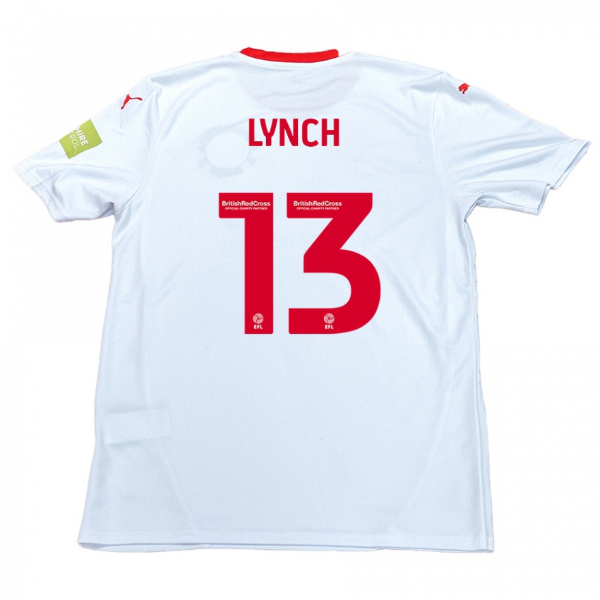 Criança Camisola Jay Lynch #13 Branco Alternativa 2024/25 Camisa