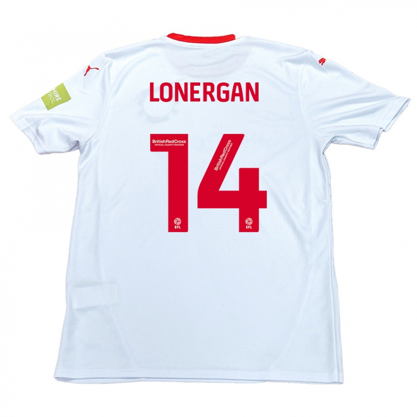 Criança Camisola Tommy Lonergan #14 Branco Alternativa 2024/25 Camisa