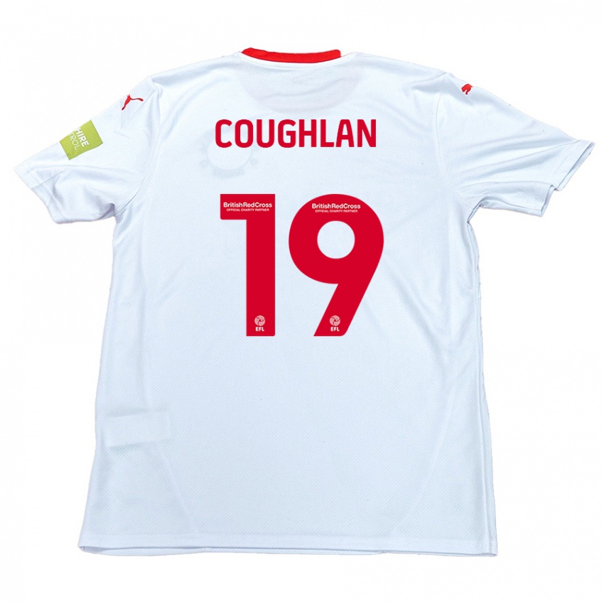 Criança Camisola Ronan Coughlan #19 Branco Alternativa 2024/25 Camisa