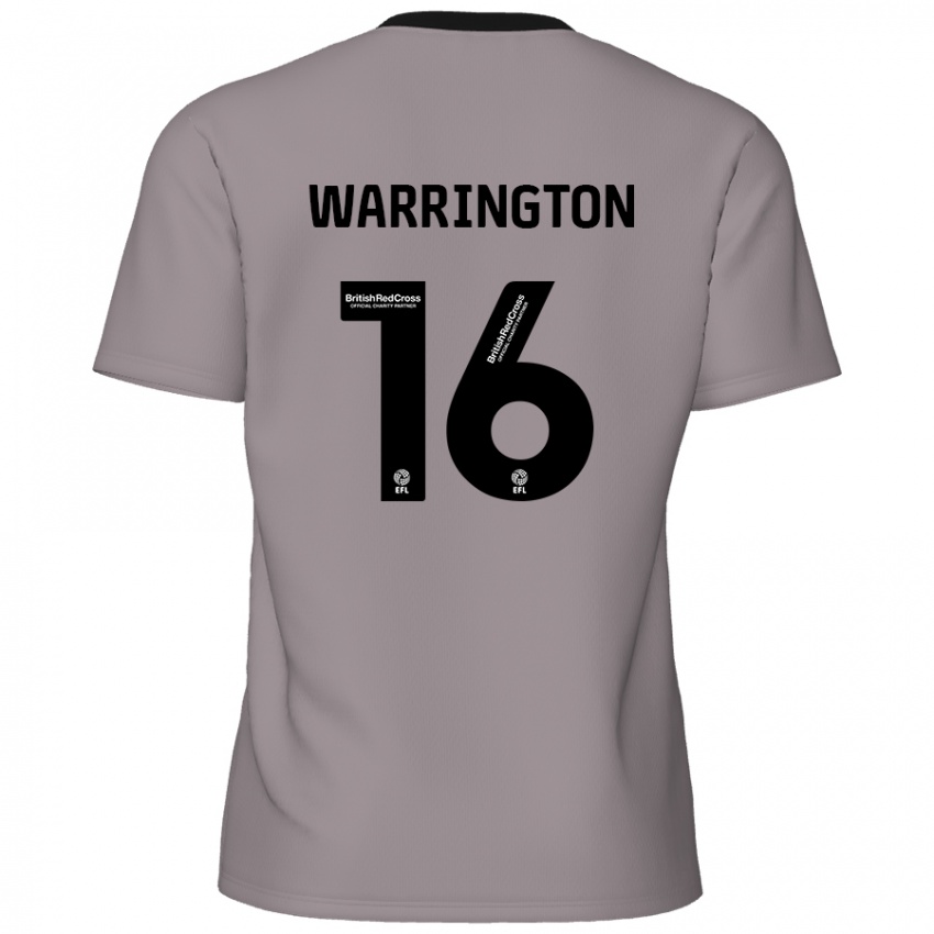 Criança Camisola Lewis Warrington #16 Cinzento Alternativa 2024/25 Camisa