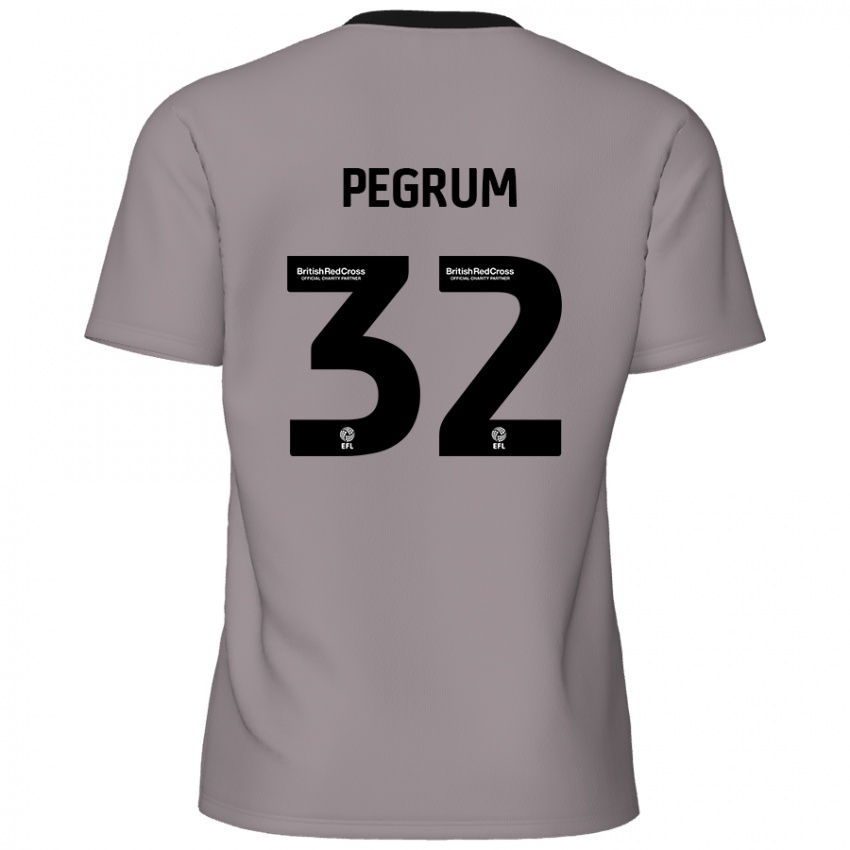 Criança Camisola Charlie Pegrum #32 Cinzento Alternativa 2024/25 Camisa