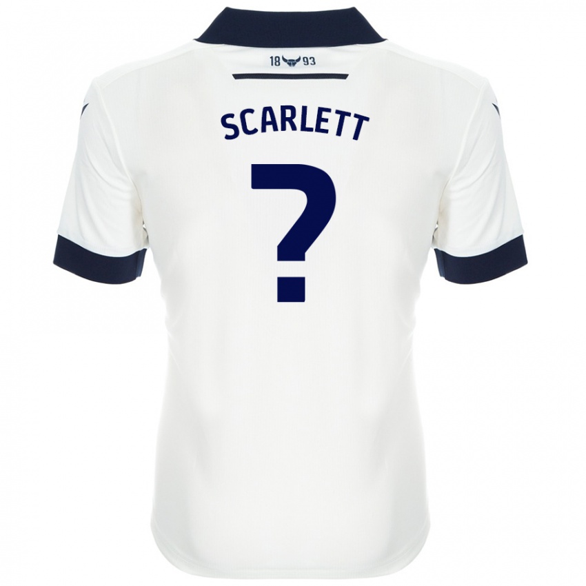 Criança Camisola Dane Scarlett #0 Azul-Marinho Branco Alternativa 2024/25 Camisa