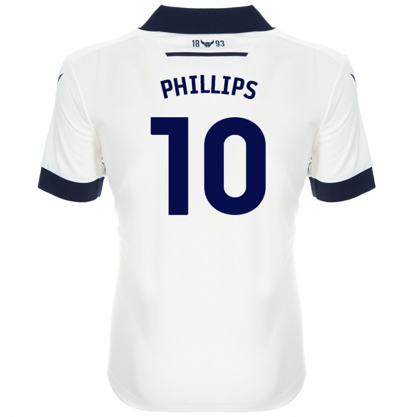 Criança Camisola Matt Phillips #10 Azul-Marinho Branco Alternativa 2024/25 Camisa