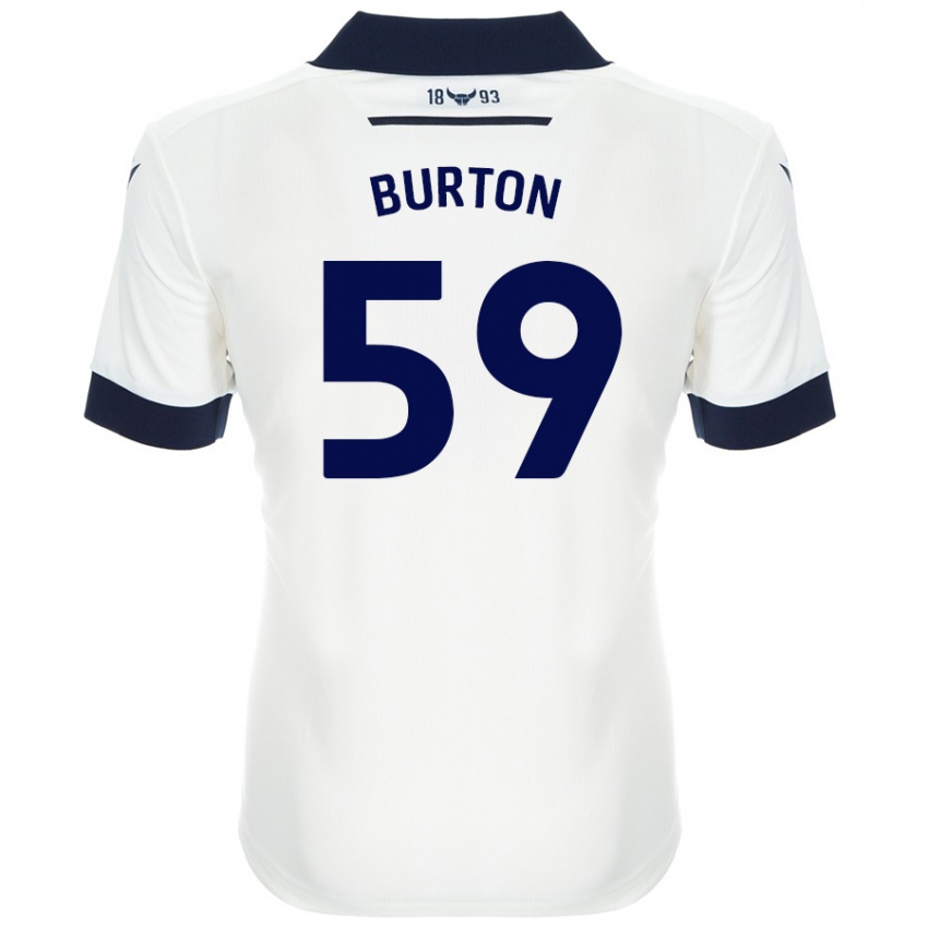 Criança Camisola Kasway Burton #59 Azul-Marinho Branco Alternativa 2024/25 Camisa