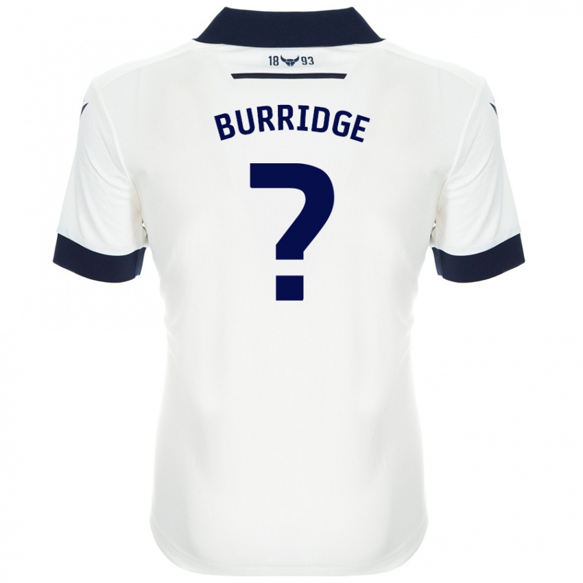 Criança Camisola Leah Burridge #0 Azul-Marinho Branco Alternativa 2024/25 Camisa