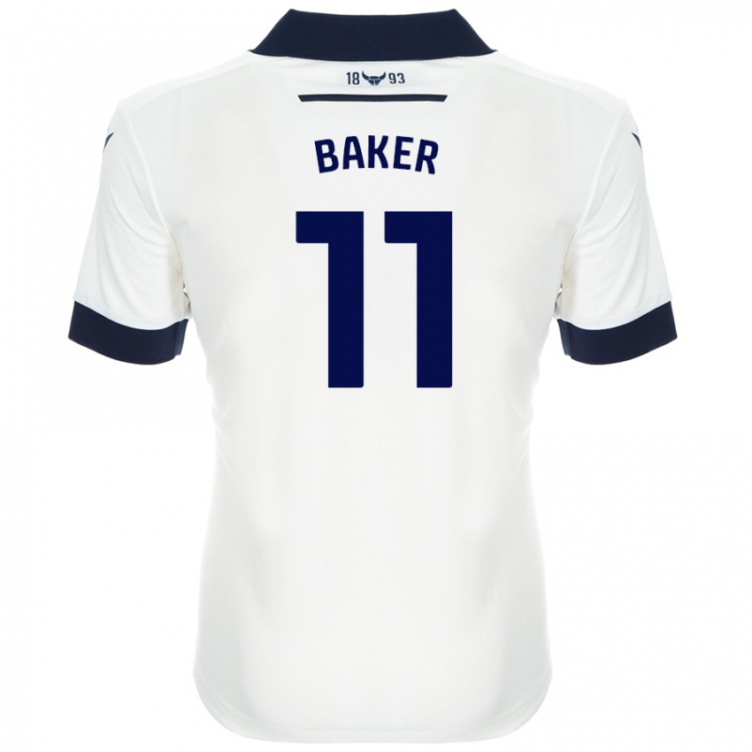 Criança Camisola Sophie Baker #11 Azul-Marinho Branco Alternativa 2024/25 Camisa