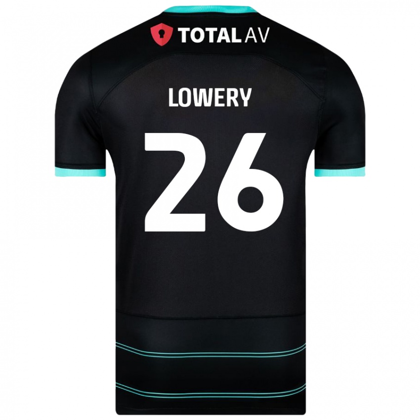 Criança Camisola Tom Lowery #26 Preto Alternativa 2024/25 Camisa