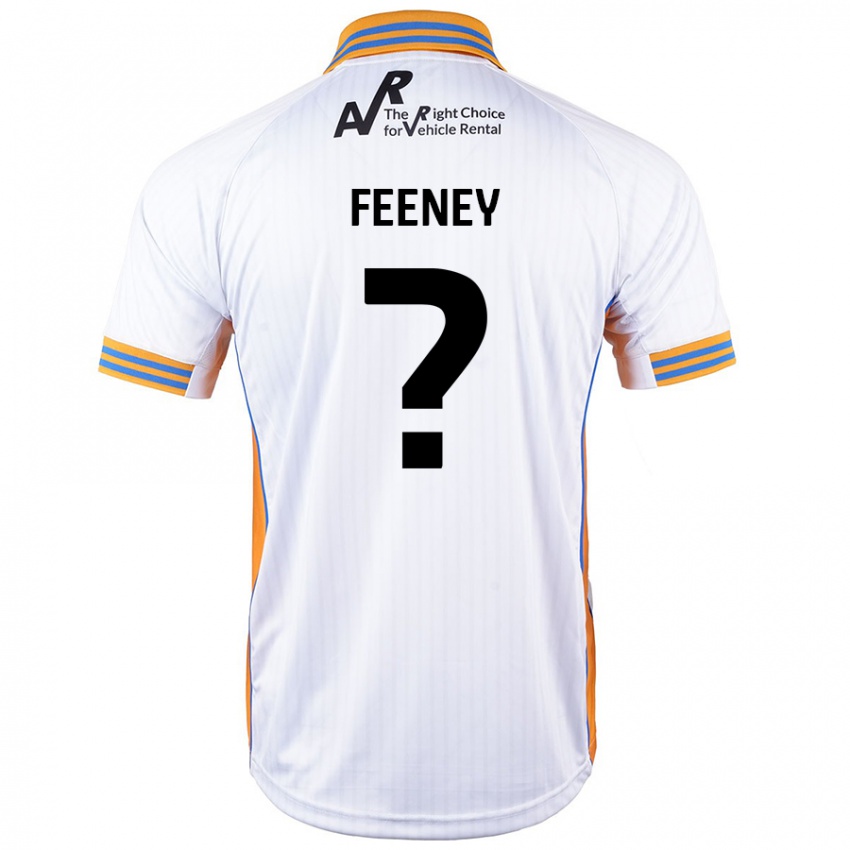 Criança Camisola Josh Feeney #0 Branco Alternativa 2024/25 Camisa