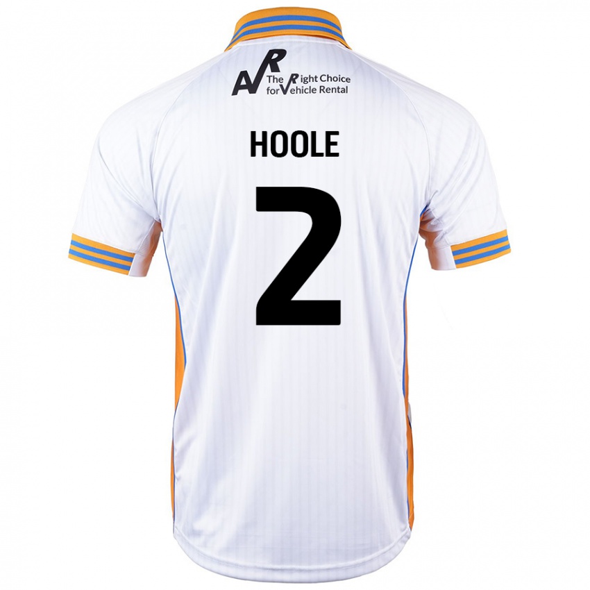 Criança Camisola Luca Hoole #2 Branco Alternativa 2024/25 Camisa