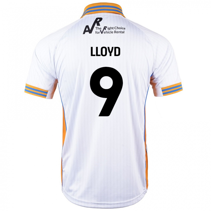 Criança Camisola George Lloyd #9 Branco Alternativa 2024/25 Camisa