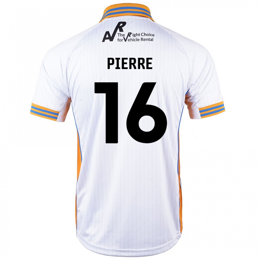 Criança Camisola Aaron Pierre #16 Branco Alternativa 2024/25 Camisa