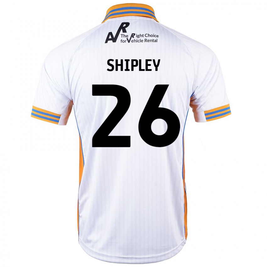 Criança Camisola Jordan Shipley #26 Branco Alternativa 2024/25 Camisa