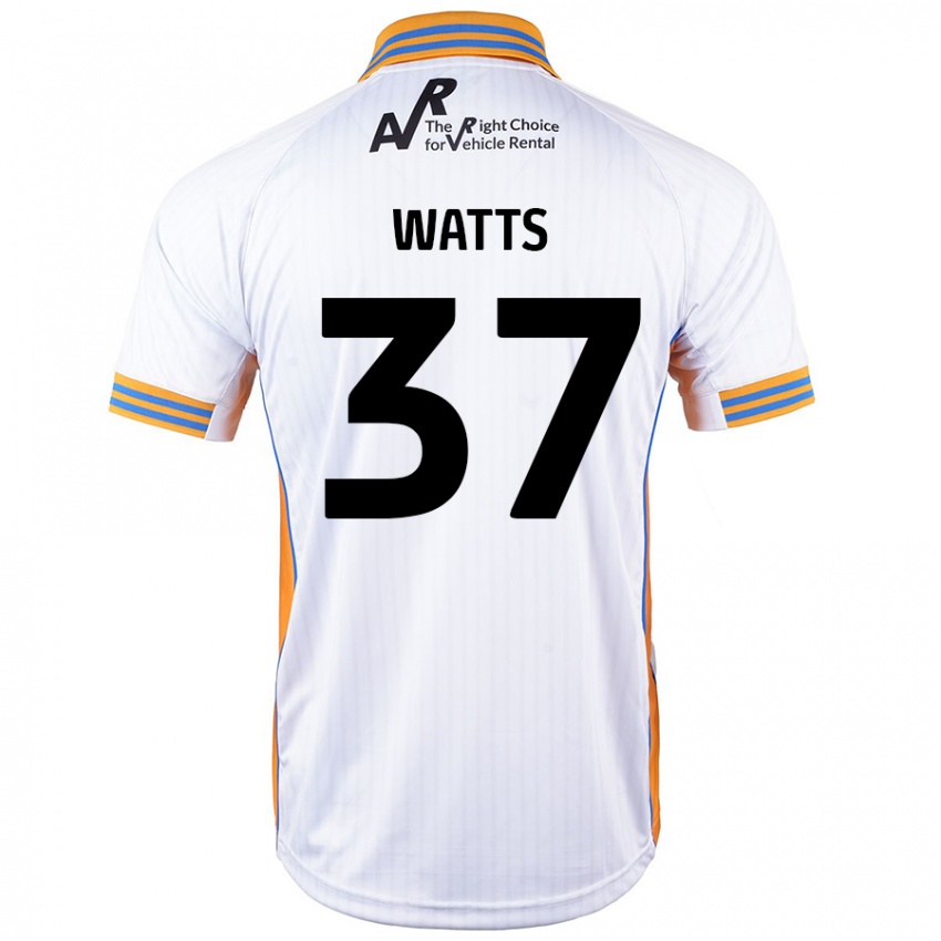 Criança Camisola Harvey Watts #37 Branco Alternativa 2024/25 Camisa