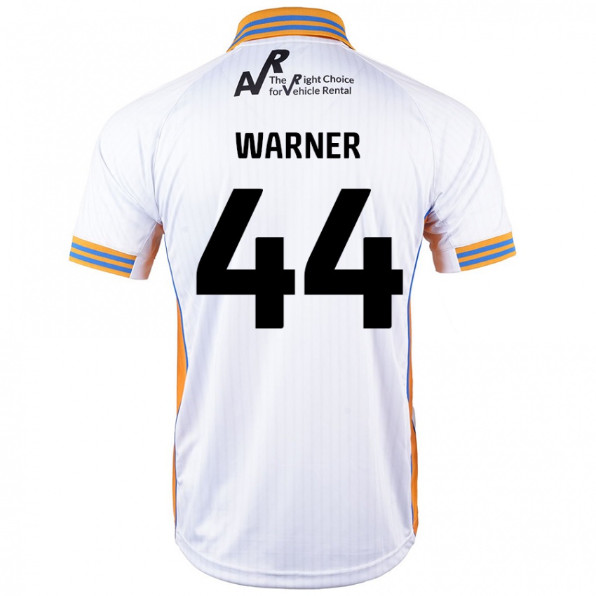 Criança Camisola James Warner #44 Branco Alternativa 2024/25 Camisa