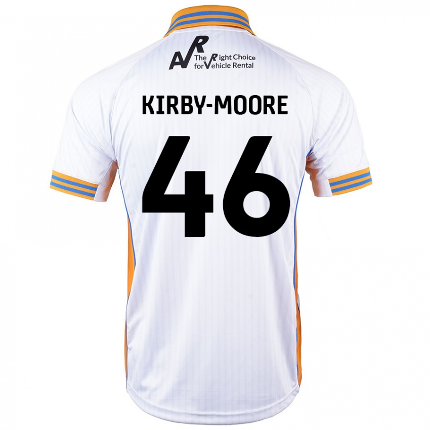 Criança Camisola Harvey Kirby-Moore #46 Branco Alternativa 2024/25 Camisa