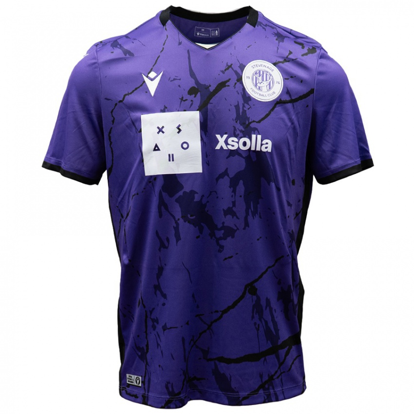 Criança Camisola Rylee Mitchell #0 Roxo Alternativa 2024/25 Camisa