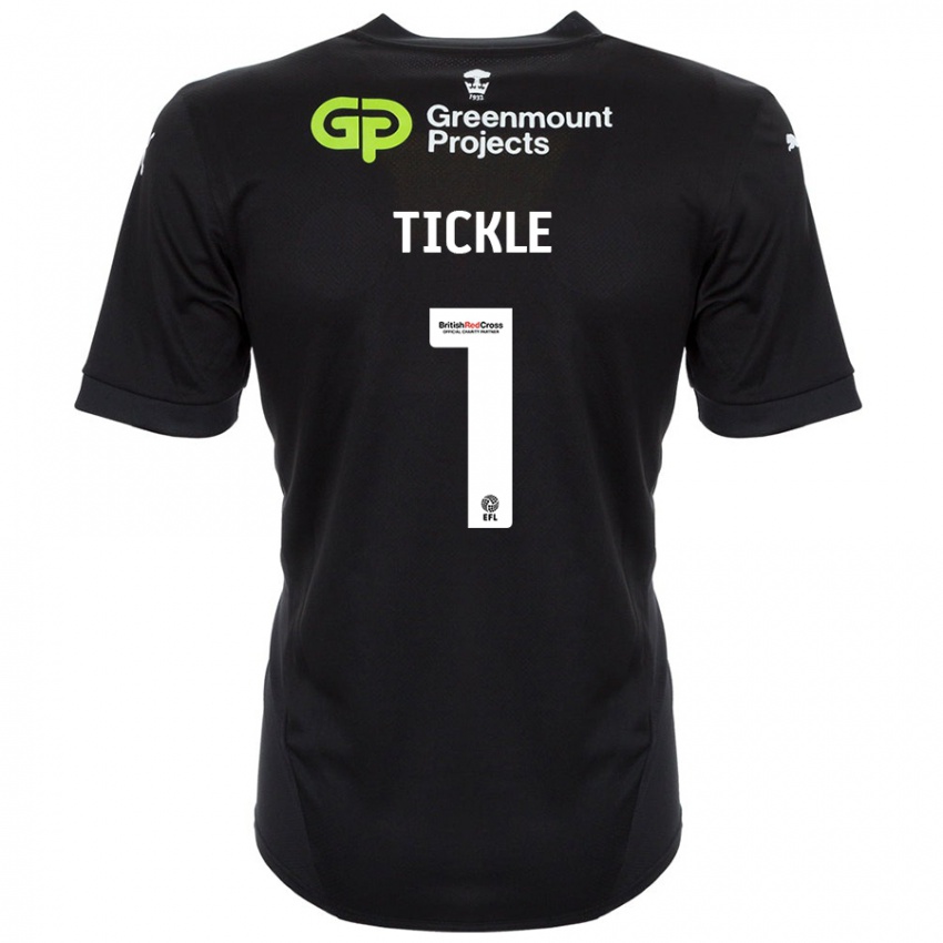 Criança Camisola Sam Tickle #1 Preto Alternativa 2024/25 Camisa