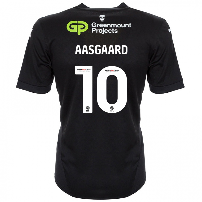 Criança Camisola Thelo Aasgaard #10 Preto Alternativa 2024/25 Camisa