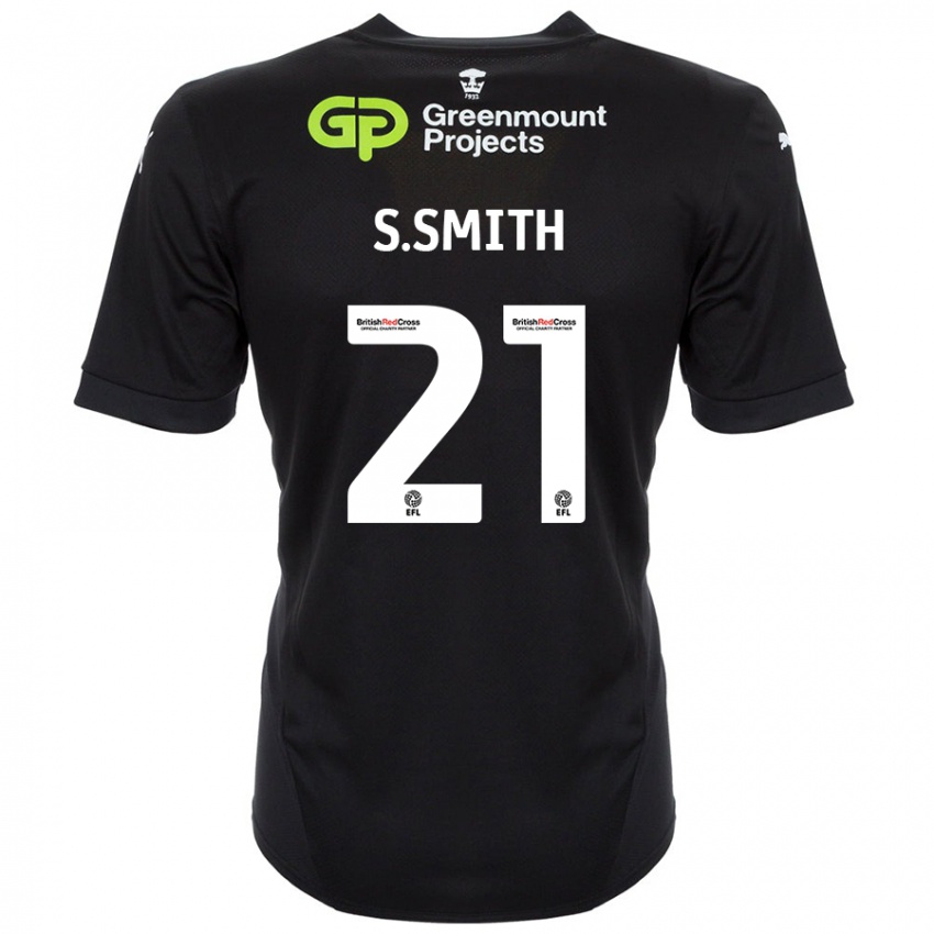 Criança Camisola Scott Smith #21 Preto Alternativa 2024/25 Camisa