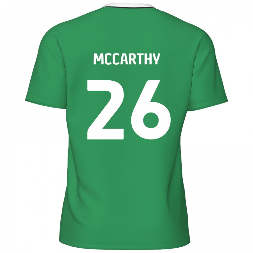 Criança Camisola Jason Mccarthy #26 Listras Brancas Verdes Alternativa 2024/25 Camisa