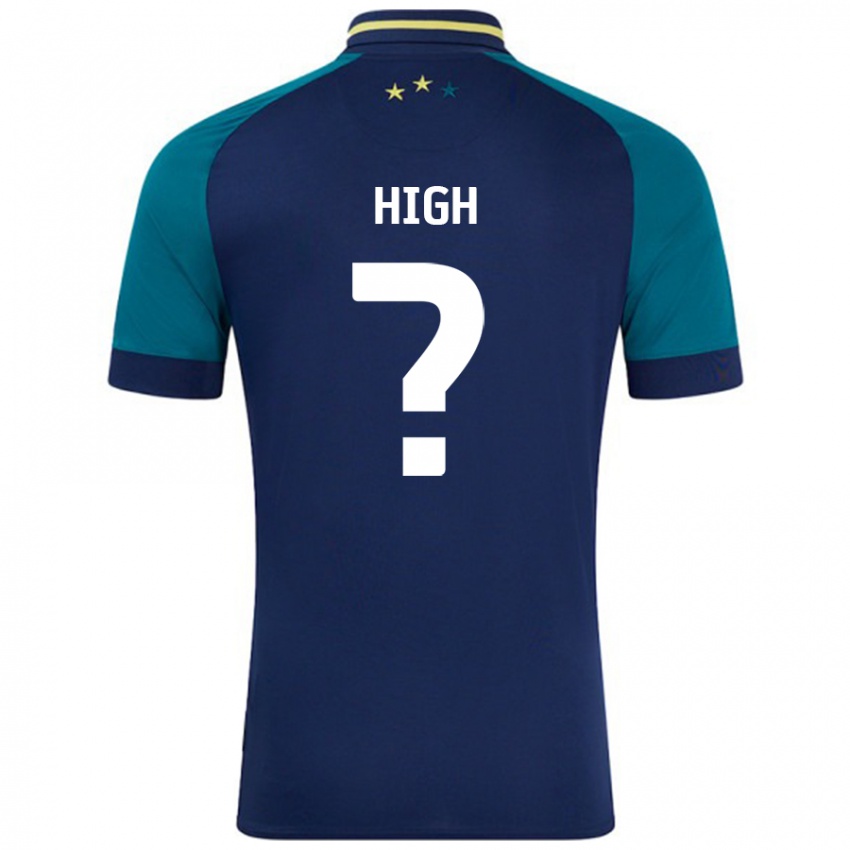 Criança Camisola Scott High #0 Verde Da Marinha Verde Alternativa 2024/25 Camisa