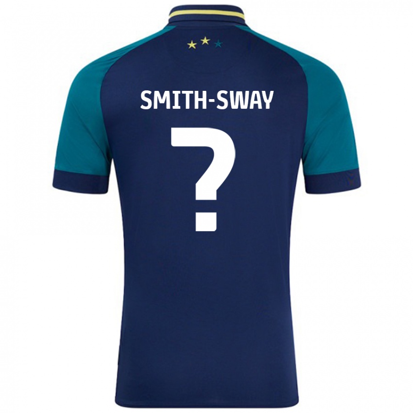 Criança Camisola Jay Smith-Sway #0 Verde Da Marinha Verde Alternativa 2024/25 Camisa